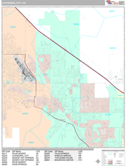 Cathedral City Digital Map Premium Style